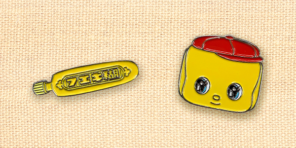 Fueki pin badge